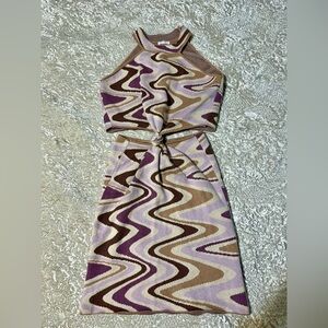 Princess Polly Multicolor Bodycon Mini dress. S/M